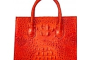 Túi Xách Tay Nữ Da Cá Sấu MILLIE TOP